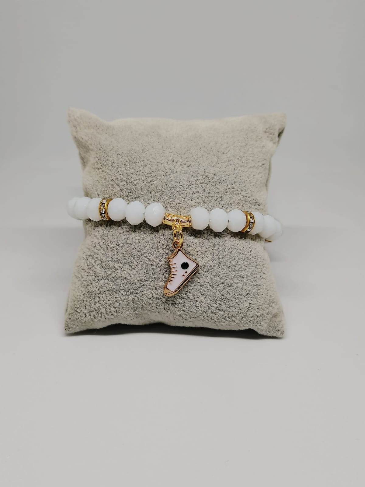 White crystal all star bracelet