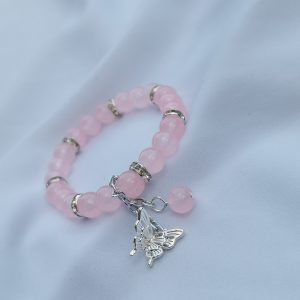 Pink Butterfly Bracelet