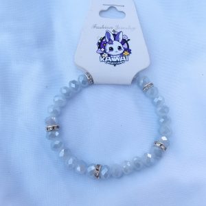 Light Grey Crystal bracelet