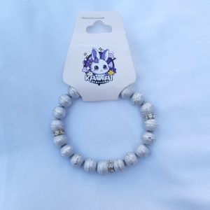 Silver grey bracelet